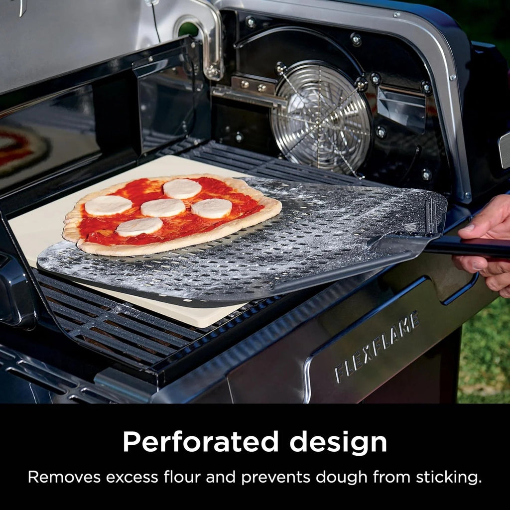 5-in-1 Electric and Propane 3-Burner Outdoor Grill and Smoker, Stainless Steel