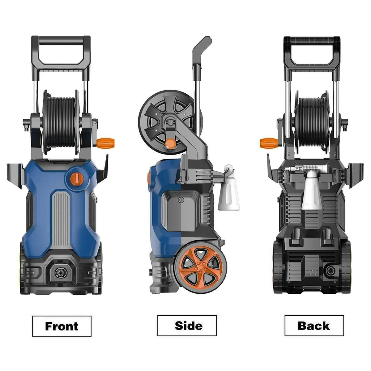 Electric Cold Water Pressure Washer 3800 PSI 2.8 GPM