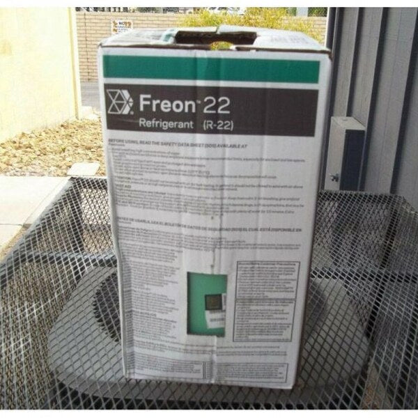 R 22 Refrigerant 30lbs. New In Box Sealed R22 30 Lb