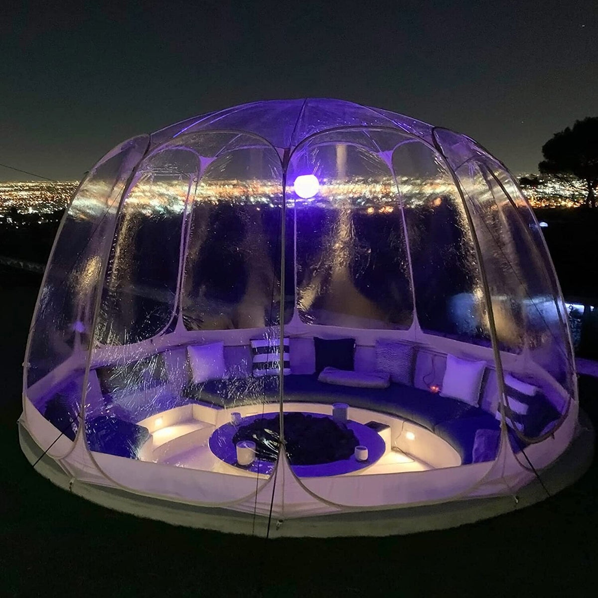 Alvantor Bubble Tent Pop Up Gazebo, 8-10 Person Igloo Dome Garden Patio Canopy Shelter