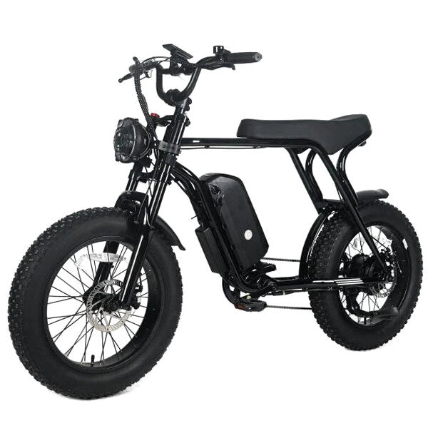 Electric Mountain Bike for Adults | 20 x 4.0 Fat Tires, 1000W Motor, 48V 20Ah Removable Battery, Max Speed 45MPH, Shi Mano 7-Speed for Off-Road Adventures