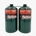 Coleman All-Purpose Propane Gas Cylinders 16 oz - 2 Pack for Portable Appliances