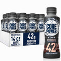 Core Power Elite Chocolate Protein Shake 42g, 14 Fl Oz, Pack of 12 - Workout Recovery Drink