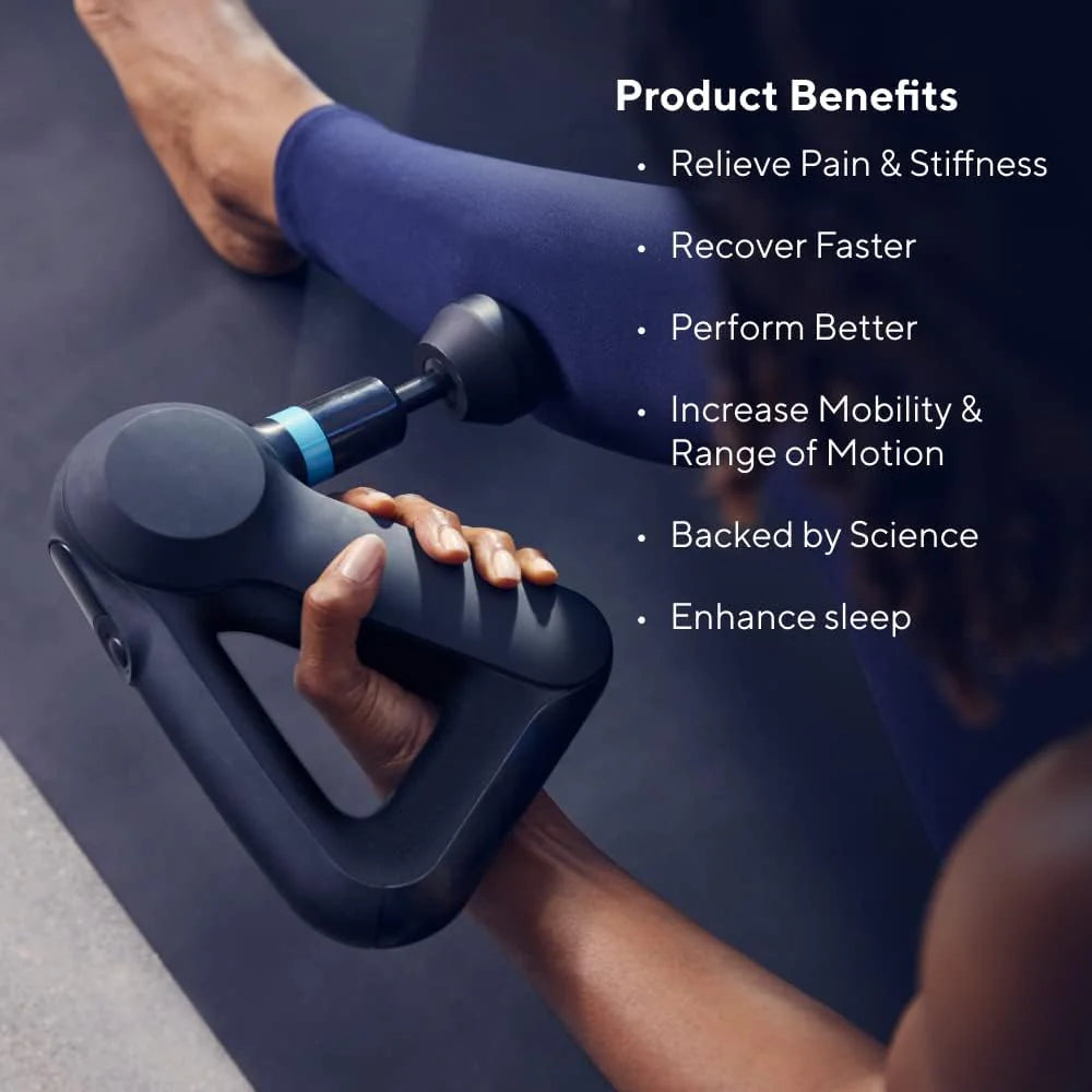 TheraGun Elite Deep Tissue Percussion Massage Gun, Black, 5th Generation