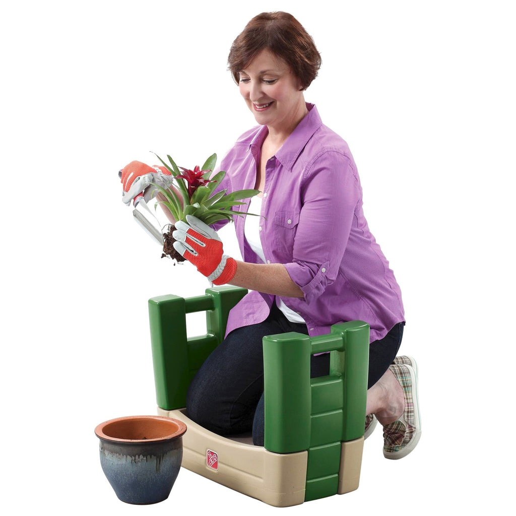 Step 2 Garden Kneeler Seat, Green