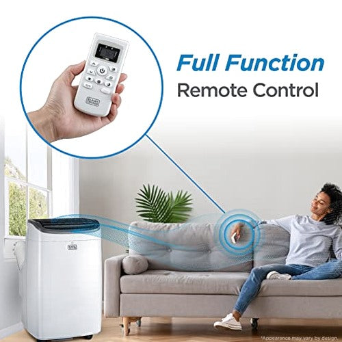 8,000 BTU Portable Air Conditioner up to 350 Sq.ft with Remote Control