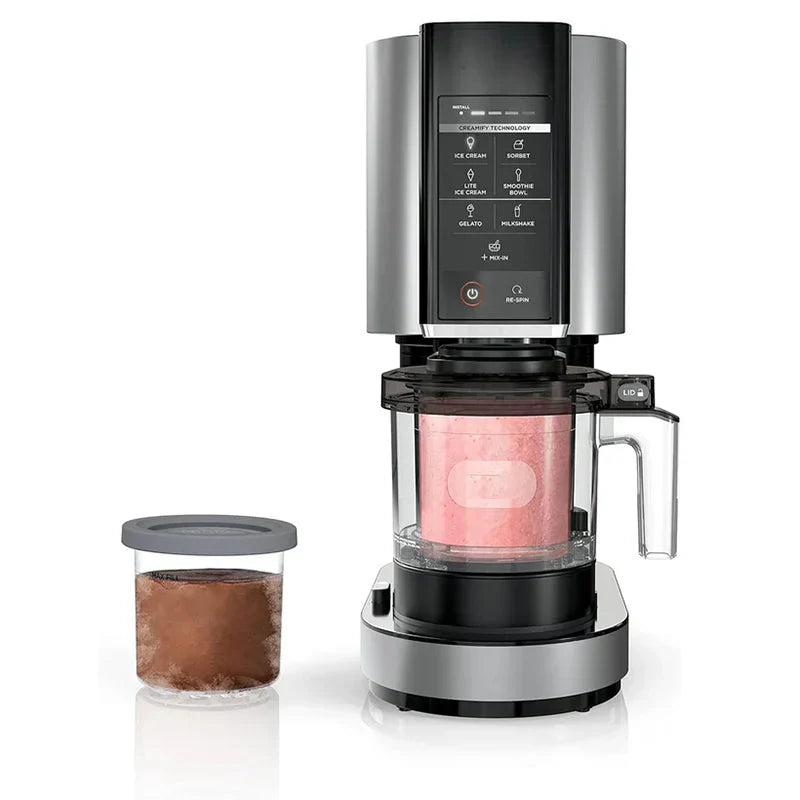 NC301 CREAMi Ice Cream Maker, 1 Pints, Silver - NC301
