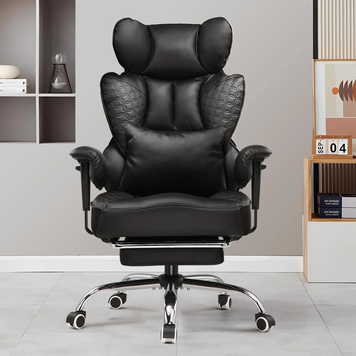 Big And Tall Gaming Chair, High-Back Computer Desk Chair, 400 Lbs