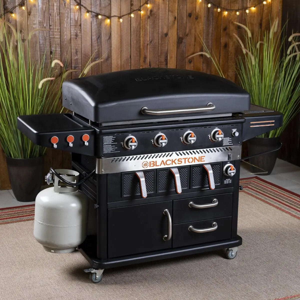 Blackstone 36 in 4-Burner Griddle and Air Fryer Combo - 2118