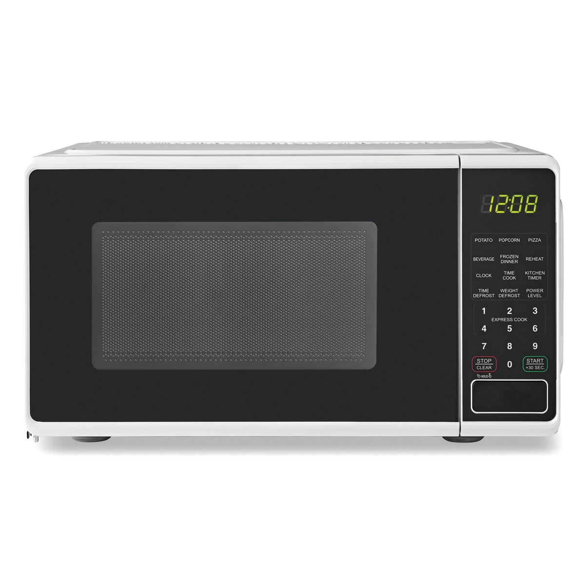Mainstays 0.7 cu. ft. Countertop Microwave Oven, 700 Watts, White, New