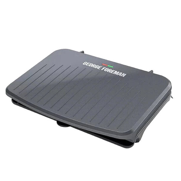George Foreman 9 Serving Classic Plate Electric Indoor Grill And Panini Press In Gunmetal Grey
