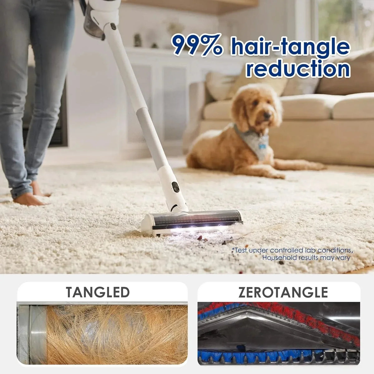 Cordless Stick Handheld Vacuum, 130W, Grey - PURE ONE S11