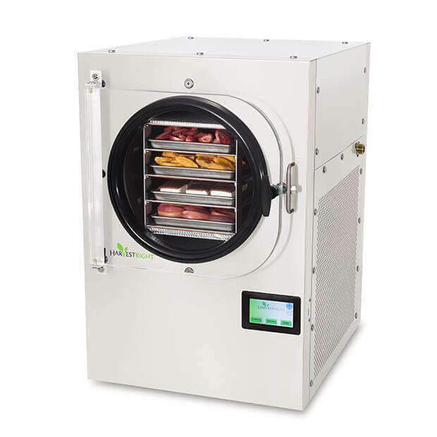 Medium Freeze Dryer With Mylar Starter Kit, Stainless Steel, 6L Capacity, -46F