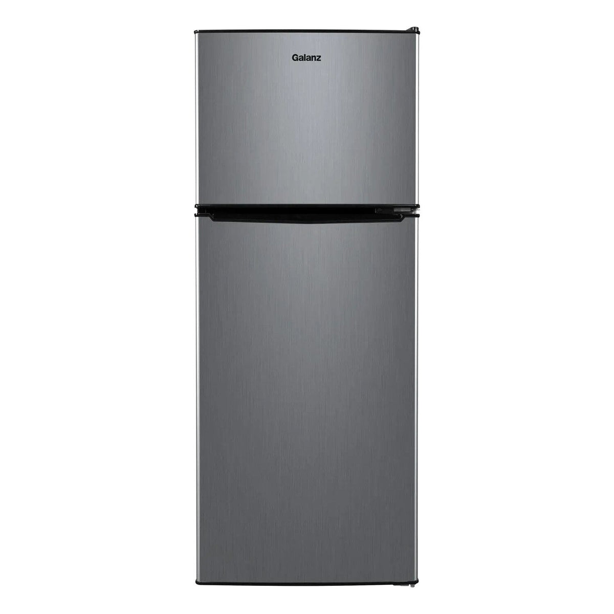 4.6. Cu ft Two Door Mini Refrigerator with Freezer, Stainless Steel