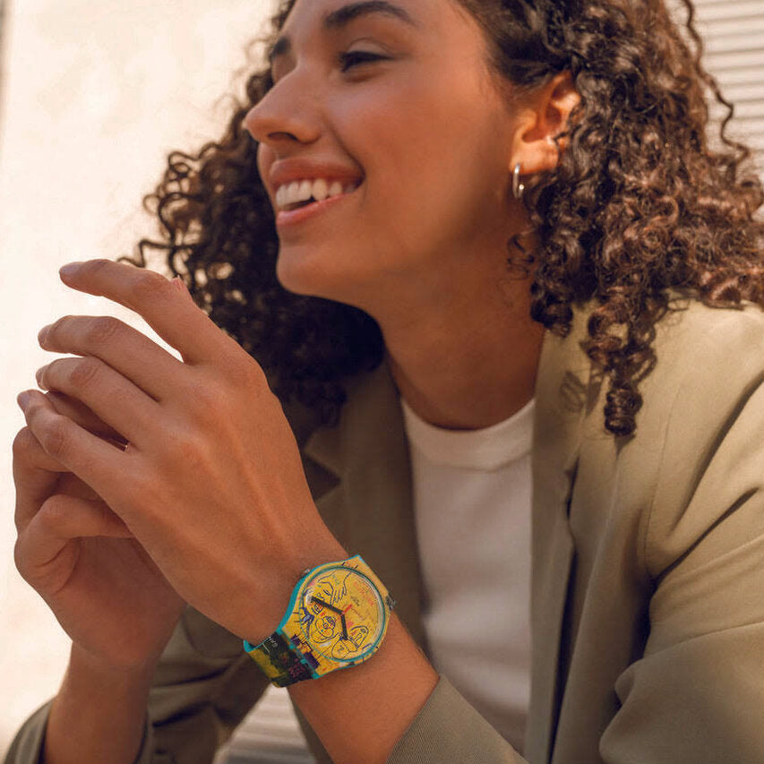 Swatch x Basquiat Watch - Yellow