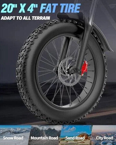 Dual Motor Electric Bike Q20PRO 2000W 52V 40Ah