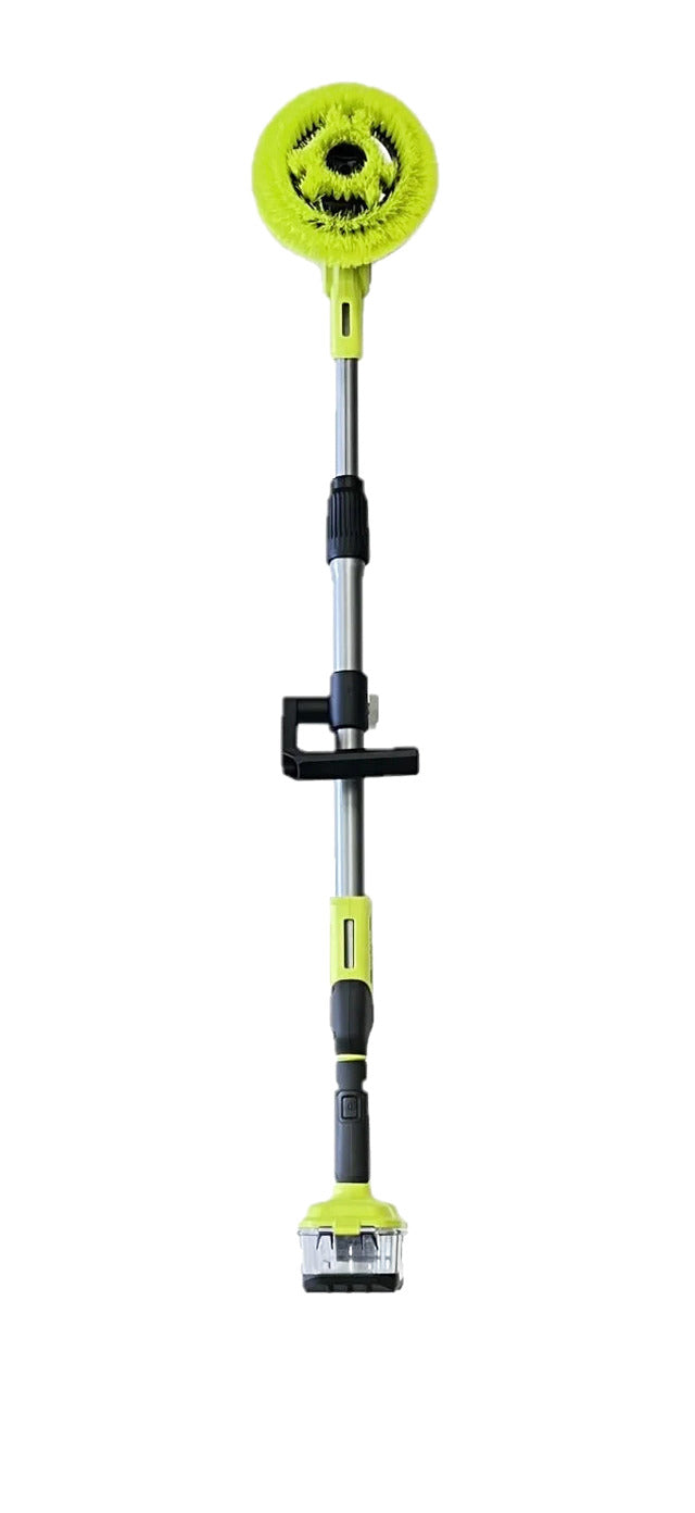 RYOBI ONE+ 18V P4500 Cordless Telescoping Power Scrubber Kit with Battery and Charger