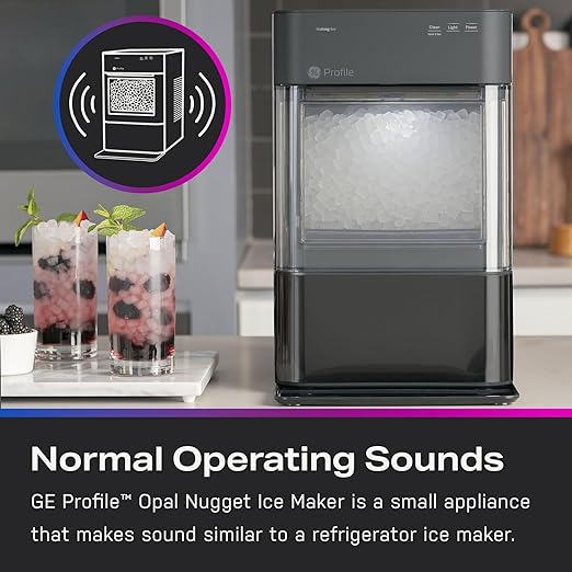 GE Opal Portable Nugget Ice Maker - 38 lb/day, 3 lb Capacity