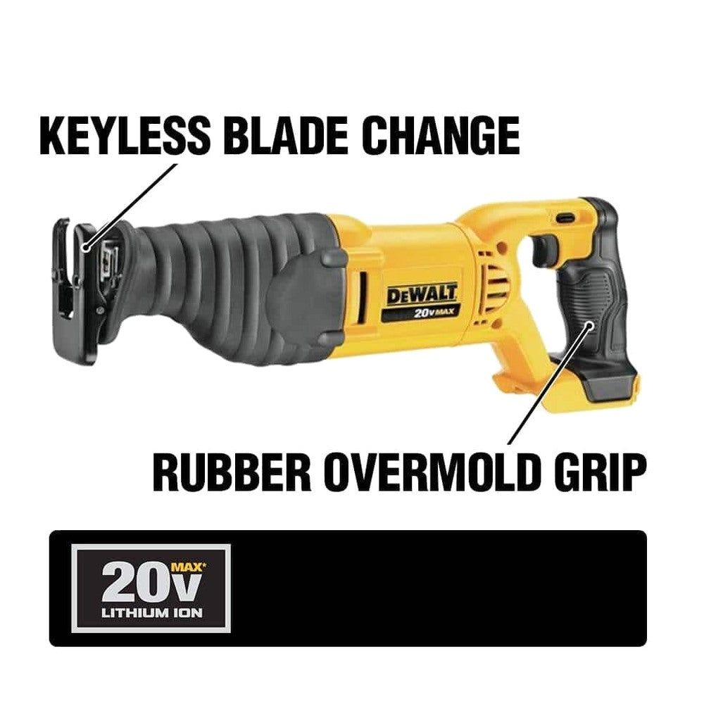 DEWALT 20V MAX 10-Tool Combo Kit with Batteries &amp; Charger - Drill, Impact Driver, Blower, Flashlight, Speaker, Grinder, Saw, Vacuum