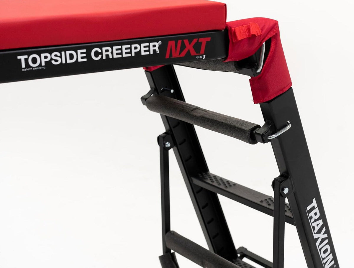 Traxion 3-200 NXT Foldable Topside Engine Creeper, Black