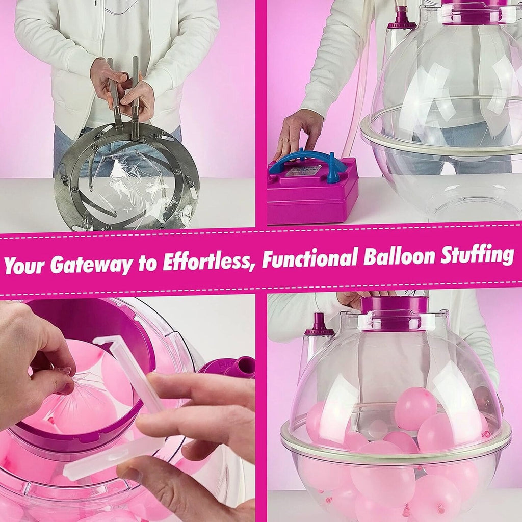 Balloon Stuffing Machine | Balloon Stuffer Machine Kit with Electric Air Pump and Expander Tool