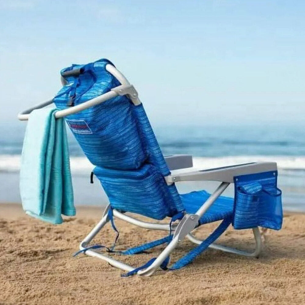 Tommy Bahama Backpack Beach Chairs - (2 PACK Blue )