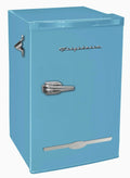 Frigidaire 3.2 Cu ft Retro Mini Fridge with Side Bottle Opener Efr376, Blue