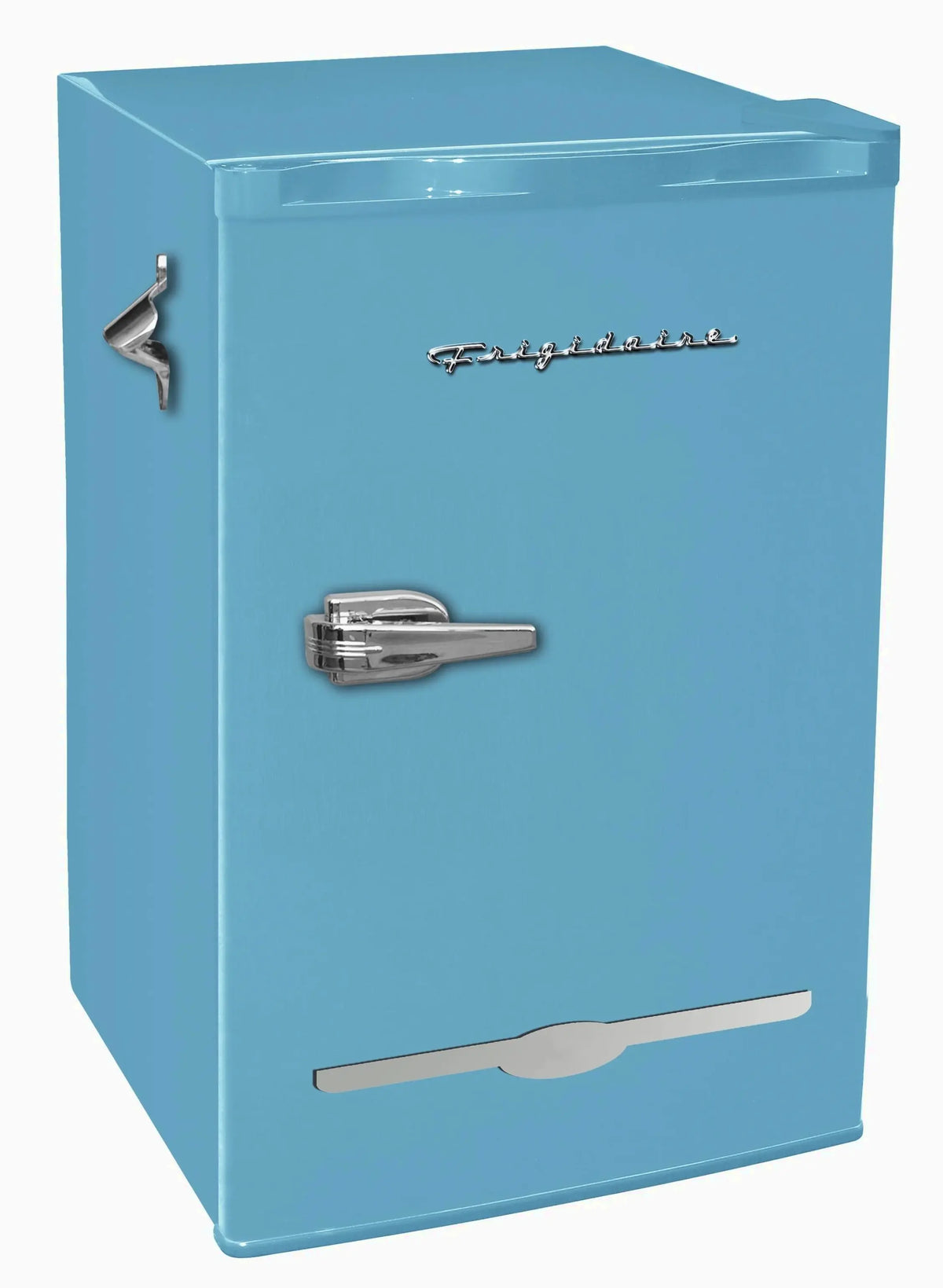 Frigidaire 3.2 Cu ft Retro Mini Fridge with Side Bottle Opener Efr376, Blue