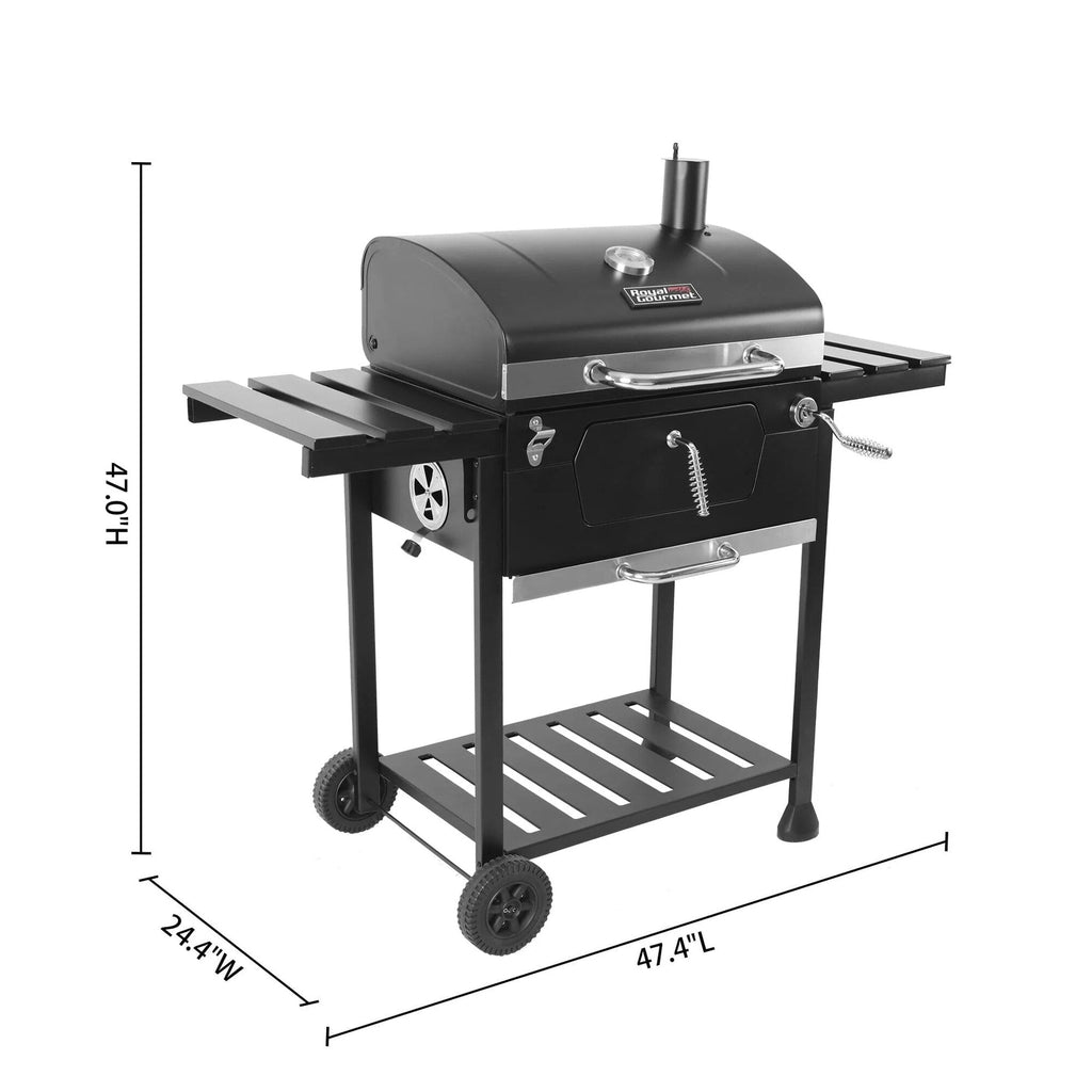 24" CD1824E Charcoal BBQ Grill