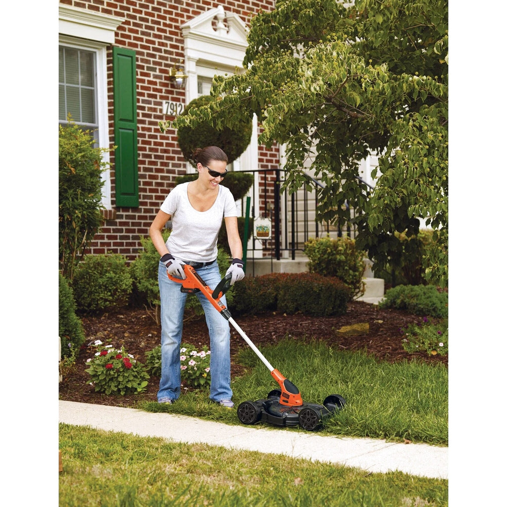 BLACK+DECKER 20V MAX* Lithium 12 inch 3-in-1 Compact Mower, MTC220