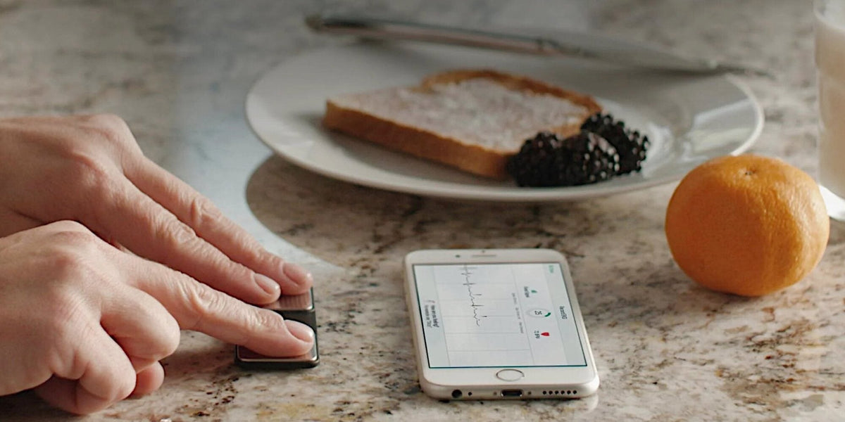 KardiaMobile 6L Personal EKG Monitor with Most Smartphones