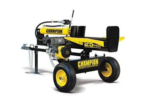 Champion Power Equipment 25-Ton Horizontal/Vertical Full Beam Gas Log Splitter With Auto Return - 100251