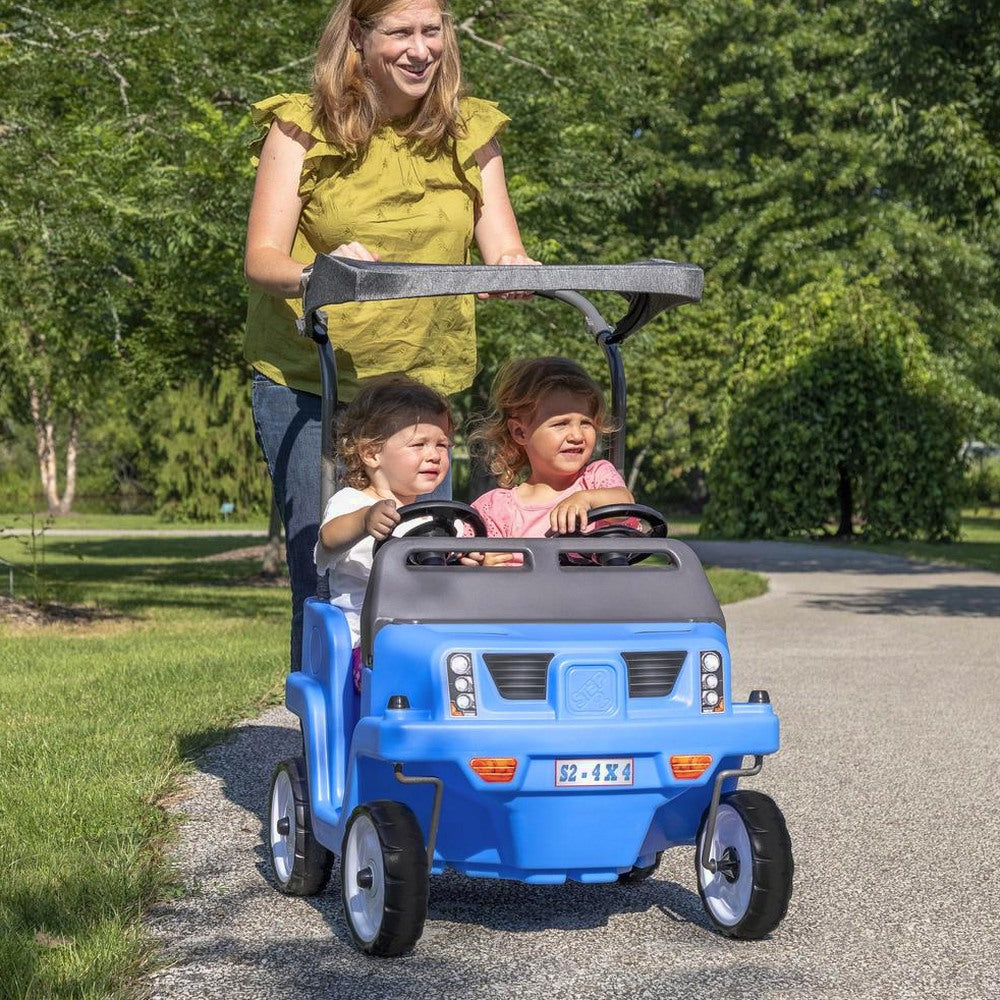 Step2 Side-by-Side Push Around SUV Two-Seater Push Car
