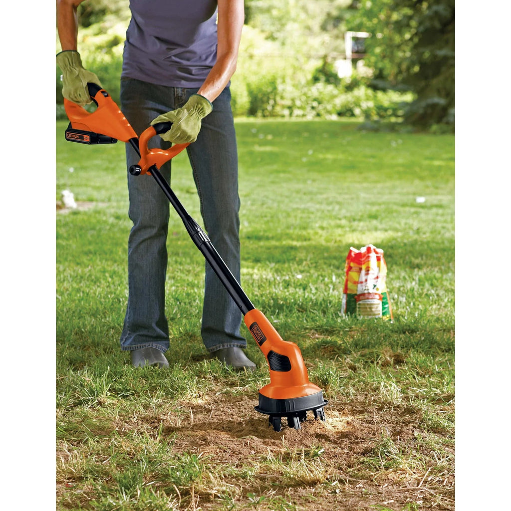 Black+Decker 20V Max Lithium Garden Cultivator - LGC120
