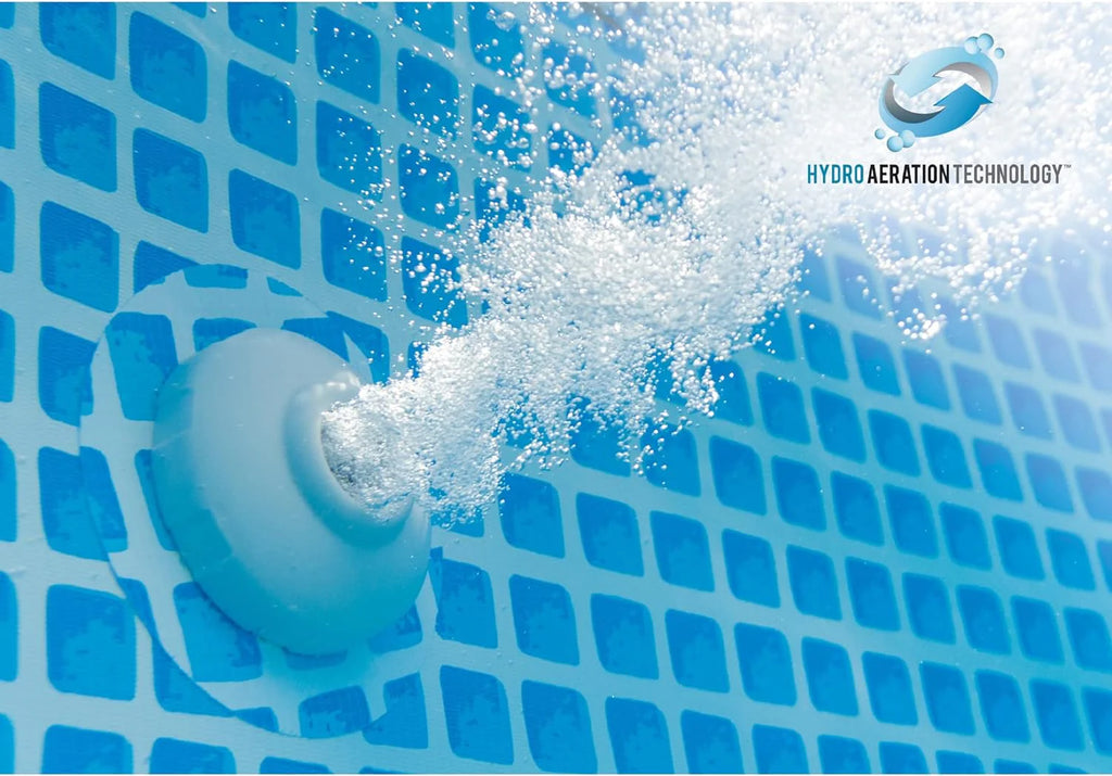 Intex Krystal Clear 16 Inch 3,000 GPH Above-Ground Pool Sand Filter Pump - 26651EG