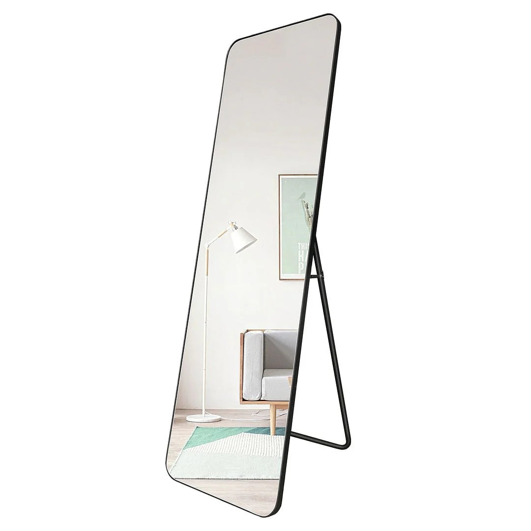 Metal Wall Mounted Decorative Mirror - Vertical Or Horizontal Hanging