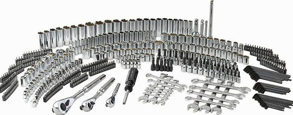 Craftsman 450-Piece Mechanics Tool Set, Ratchet Socket Hand Wrench Toolset