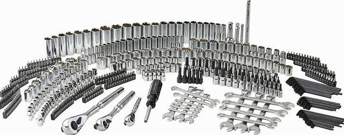 Craftsman 450-Piece Mechanics Tool Set, Ratchet Socket Hand Wrench Toolset