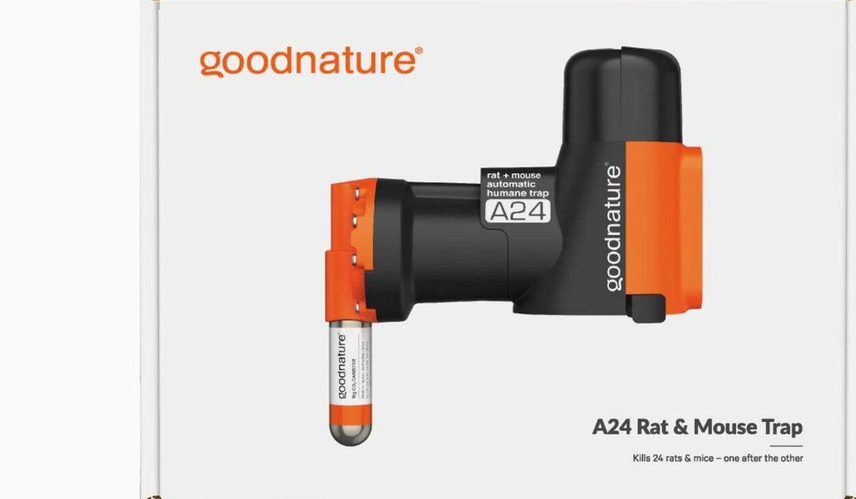 A24 Rat &amp; Mouse Trap Kit Without Counter. Humane &amp; Non-Toxic Rodent Control System That Kills Rodents Repeatedly