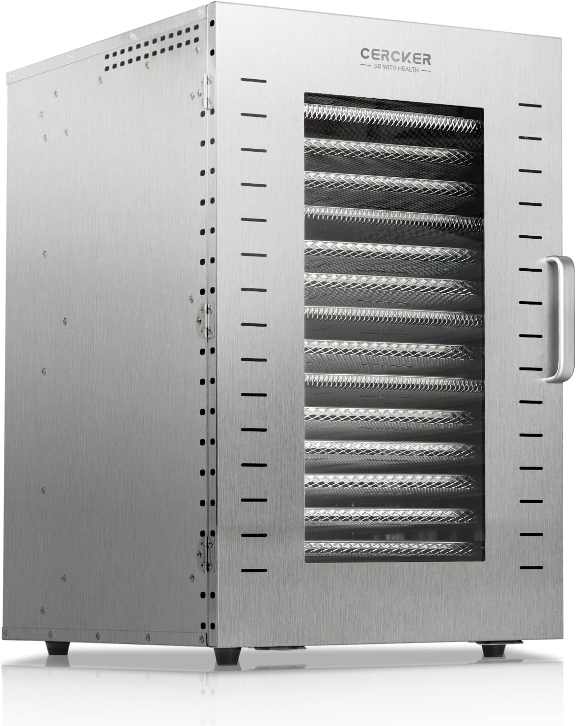 Commercial Food Dehydrator, 16 Trays, 1500W, 70-190 F