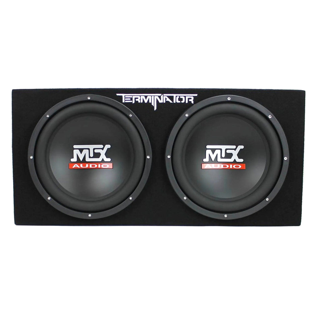 MTX 12" 1200W Dual Loaded Car Subwoofer Audio, Sub Box, Amplifier &amp; Amp Kit