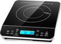 Duxtop Portable Induction Cooktop, 1800W LCD Sensor Touch Control