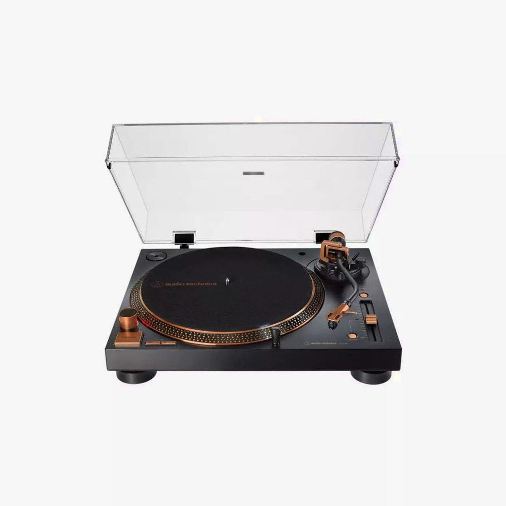 Audio Technica AT-LP120XUSB-BZ Direct Drive USB Turntable, Bronze – 3-Speed Vinyl Player with Built-in Preamp and Digital Conversion