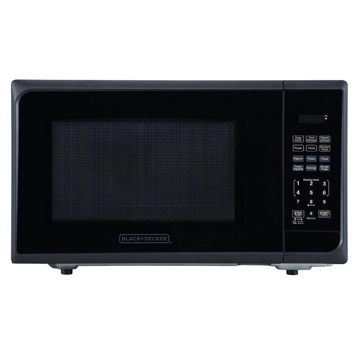BLACK+DECKER 1.1 Cu. Ft. 1000 Watt Microwave Oven, Stainless Steel - EM031M2CE