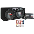 MTX 12" 1200W Dual Loaded Car Subwoofer Audio, Sub Box, Amplifier &amp; Amp Kit