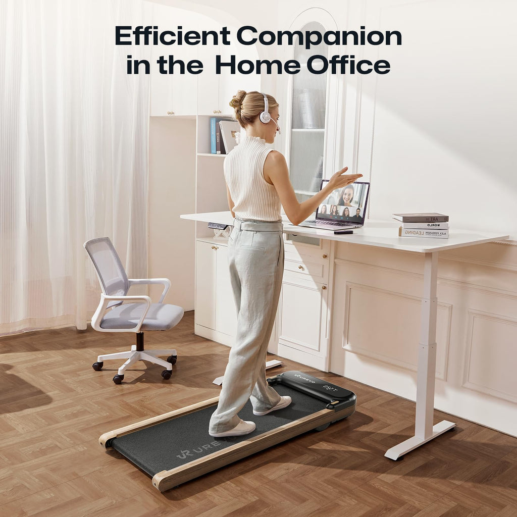 Smart Compact Under-Desk Walking Pad Treadmill