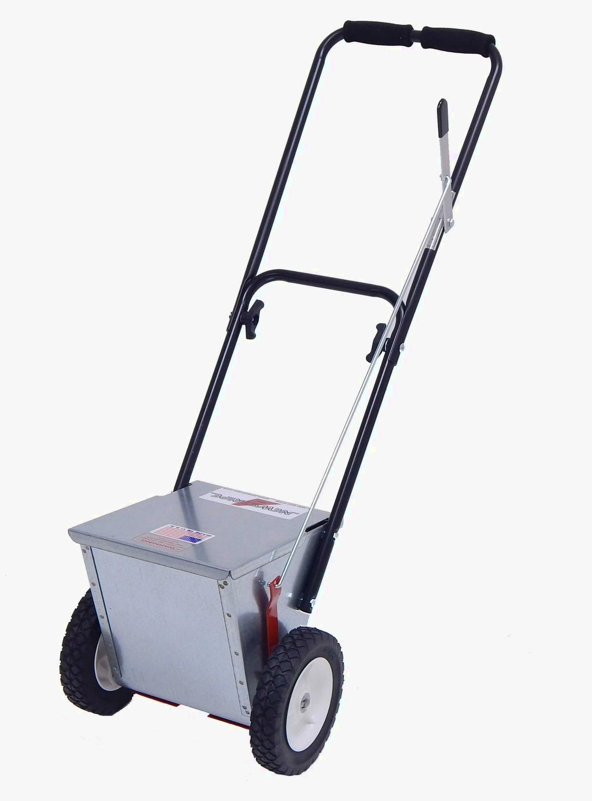 Newstripe NewLiner HD 50 lb Heavy Duty Dry Line Marker (Part #10001744) | Precision 2" or 4" Lines | Galvanized Steel | 10" Pneumatic Tires | For Baseball, Tracks &amp; Events | Made in USA