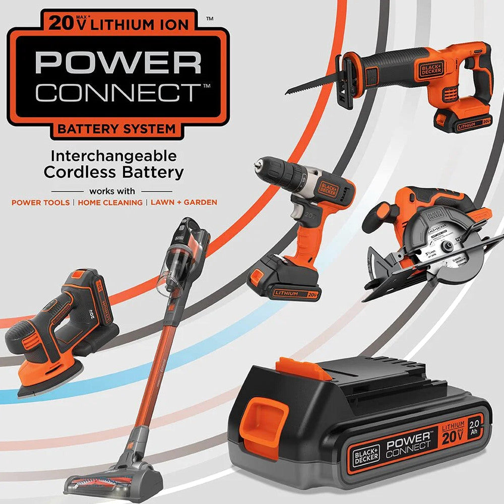 BLACK+DECKER 20V MAX* Lithium 12 inch 3-in-1 Compact Mower, MTC220