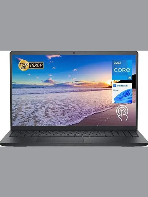 Dell Newest Inspiron 15 3511 Laptop, 15.6" FHD Touchscreen, Intel Core i5-1035G1, 12GB RAM, 256GB PCIe NVMe M.2 SSD, SD Card Reader, Webcam, HDMI, WiFi, Windows 11 Home, Black