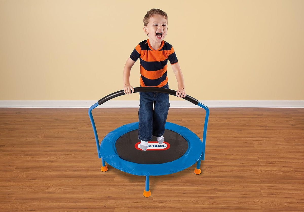 Little Tikes 3 Foot Indoor Toddler Trampoline, Multi - 630354M